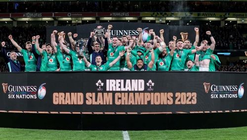 Ireland 6 Nations Rugby Grand Slam Champions 2023